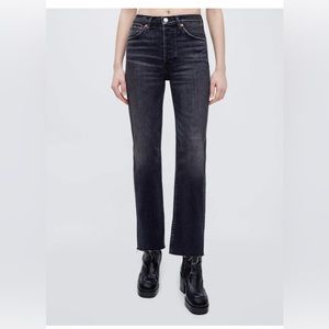 ReDone 70s Stove Pipe in onyx Fade Size 28